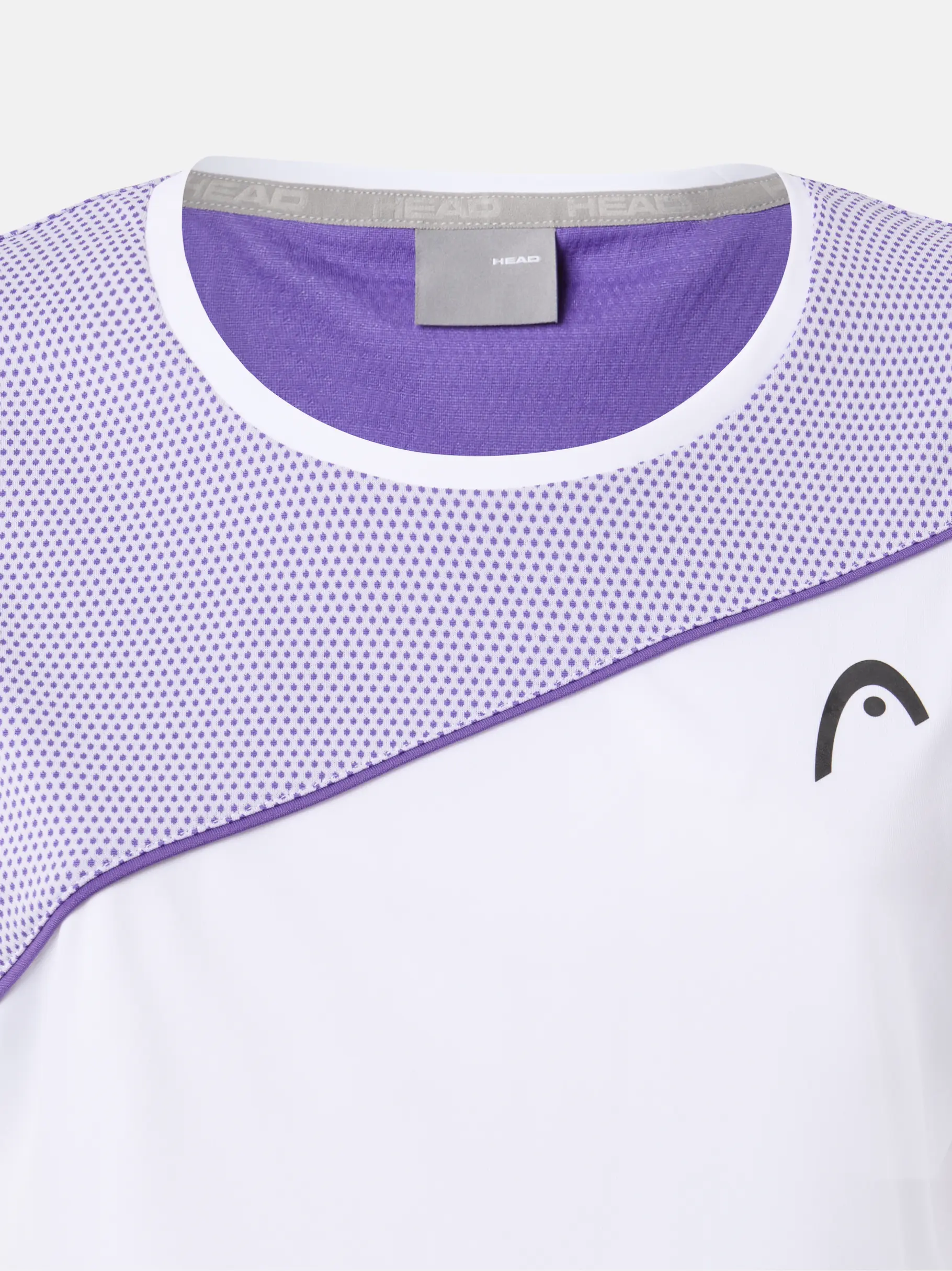 New, weergave van volledige grootte van vooraanzicht van Product detail - TIE-BREAK T-Shirt Women white/purple