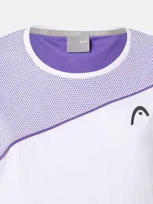 Display front view 5 of Product detail - TIE-BREAK T-Shirt Women white/purple