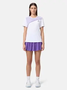 Display front view 7 of Product detail - TIE-BREAK T-Shirt Women white/purple