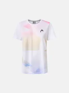 Display front view 1 of Product detail - TIE-BREAK II T-Shirt Women light blue/print vision w