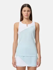 Display front view 4 of Product detail - SPIRIT Tank Top Women light blue/white
