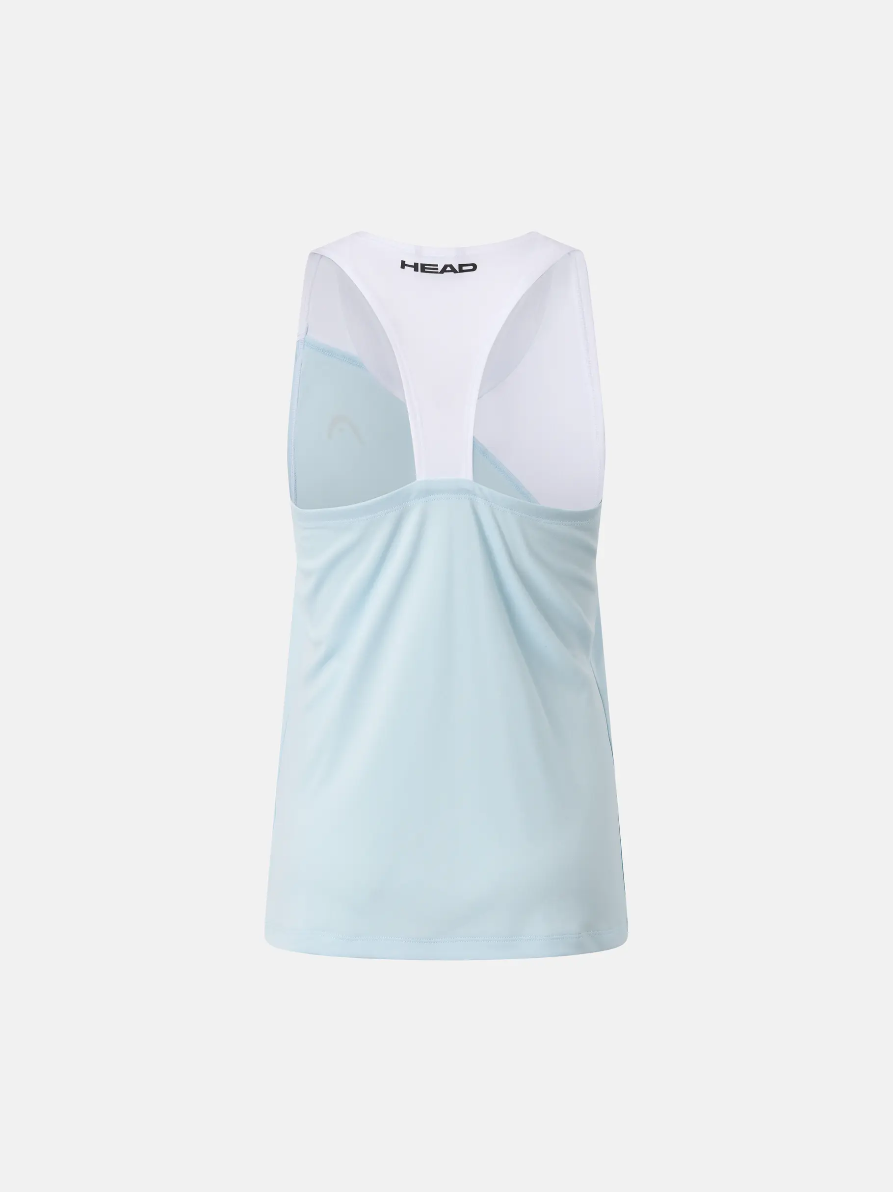 New, view full size image of Front view of Product detail - SPIRIT Tank Top Women light blue/white