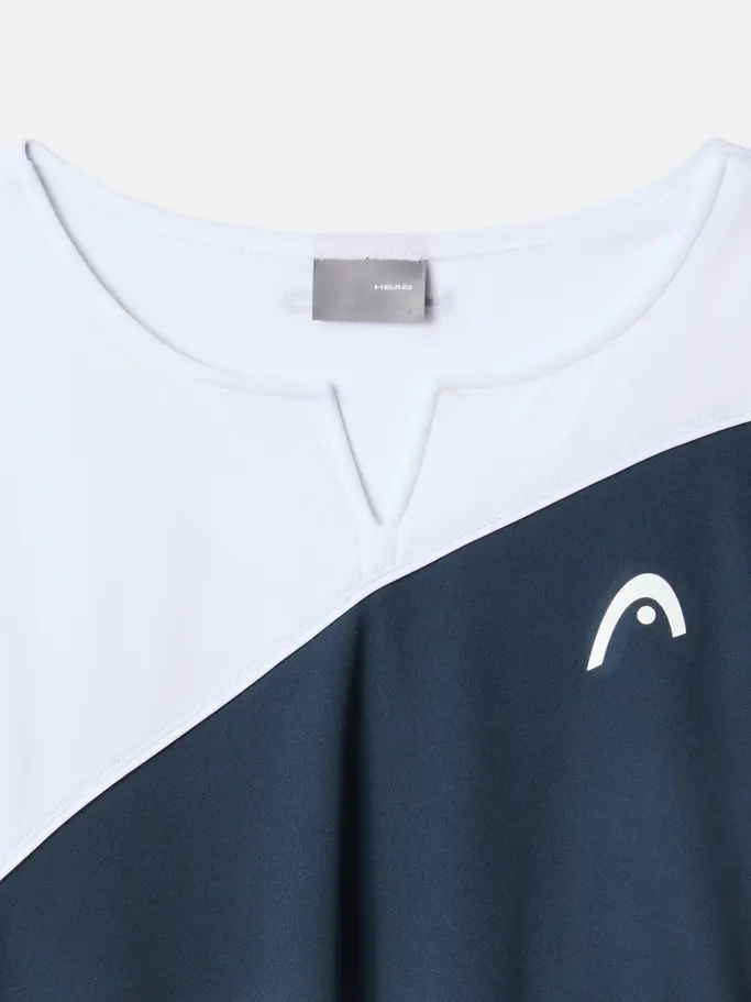 , view full size image of Front view of Product detail - SPIRIT Tank Top Women navy/white