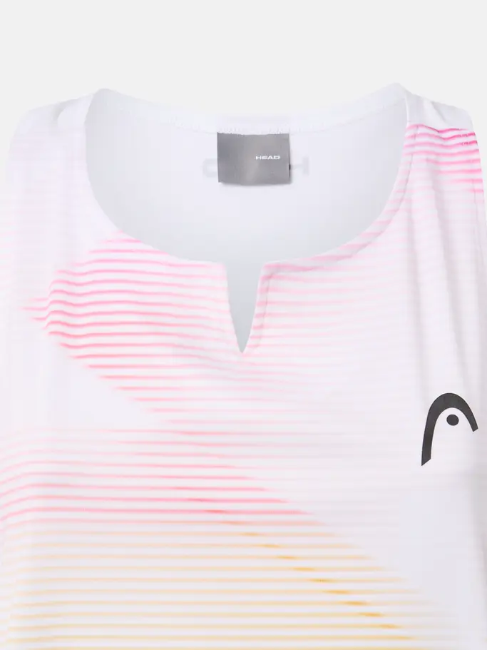 Sale, Ansicht Großes Bild der Vorderseite Product detail - AGILITY Tank Top Women light blue/print vision w