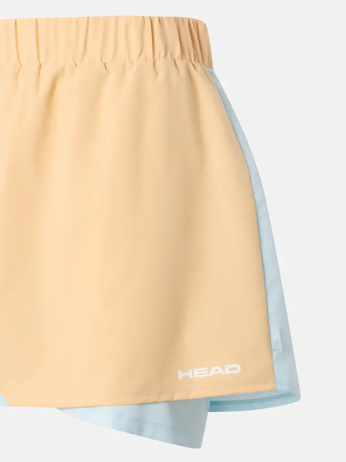 Sale, view full size image of Front view of Product detail - DYNAMIC Skort Women apricot/light blue