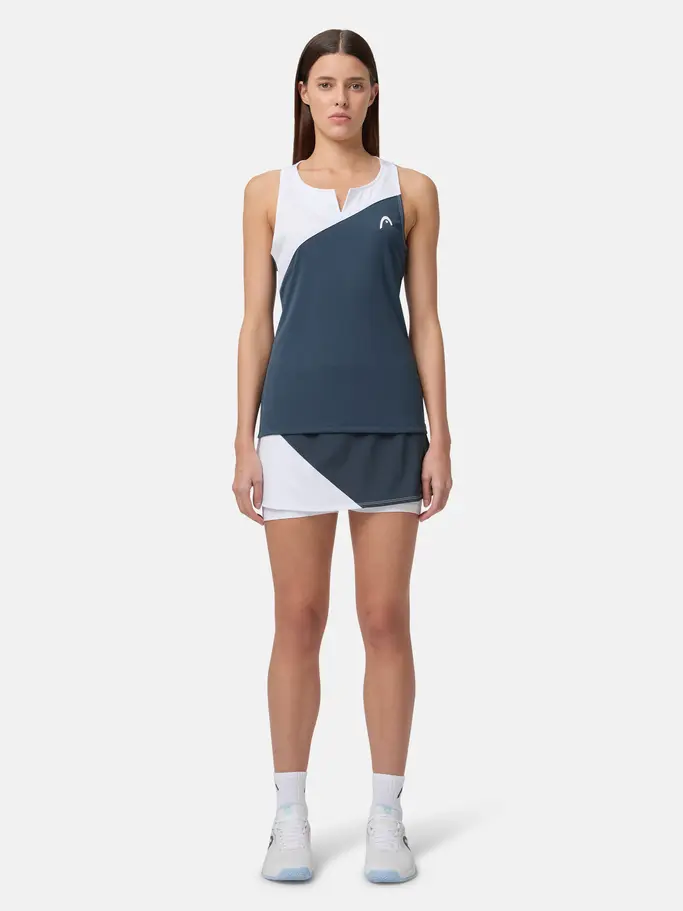 Sale, view full size image of Front view of Product detail - DYNAMIC Skort Women navy/white
