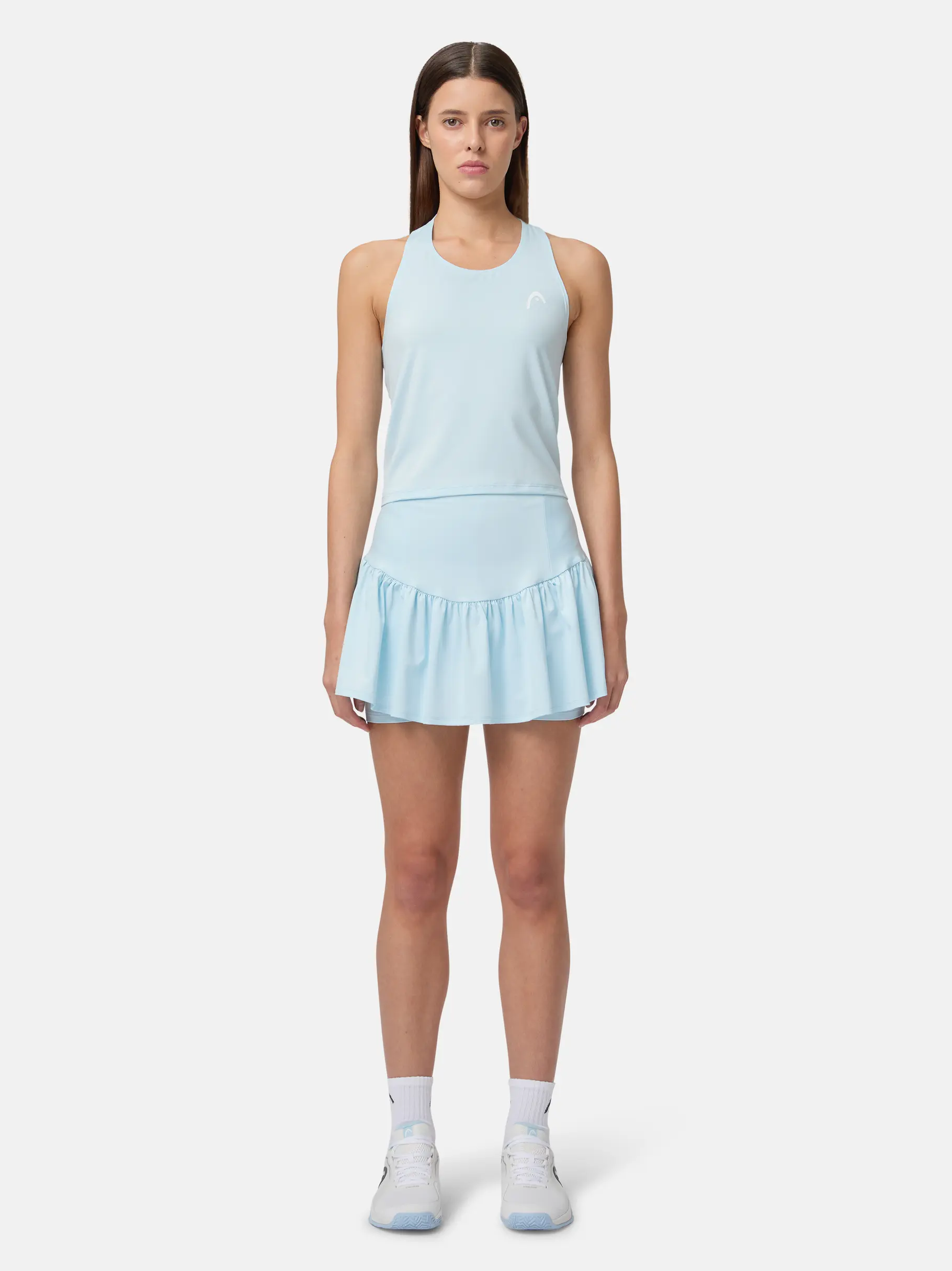 Out of Stock,New, view full size image of Front view of Product detail - MOVE Skort Women light blue
