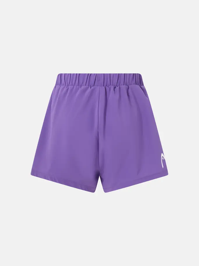 Sale, voir image en taille réelle de la vue frontale de Product detail - DYNAMIC Shorts Women purple/white