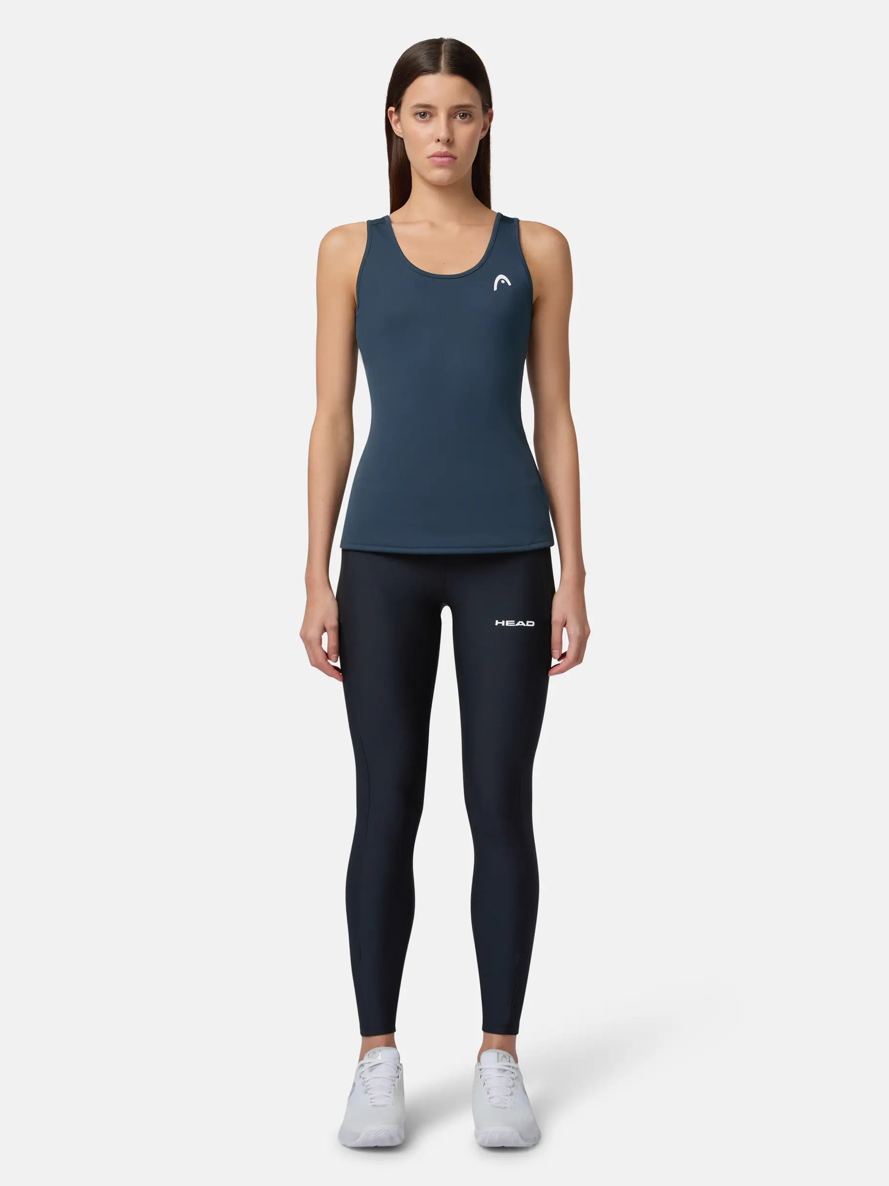 , Ansicht Großes Bild der Vorderseite Product detail - TECH Tights Women black