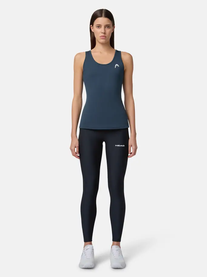 Sale, view full size image of Front view of Product detail - TECH Tights Women black