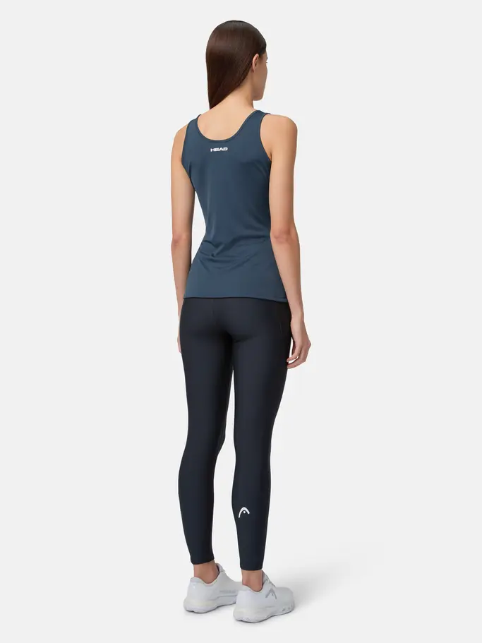 Sale, view full size image of Front view of Product detail - TECH Tights Women black