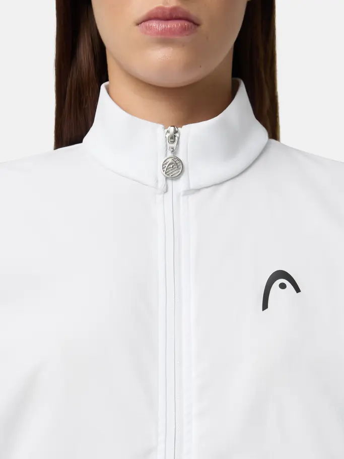 Sale, view full size image of Front view of Product detail - BREAKER Jacket Women white