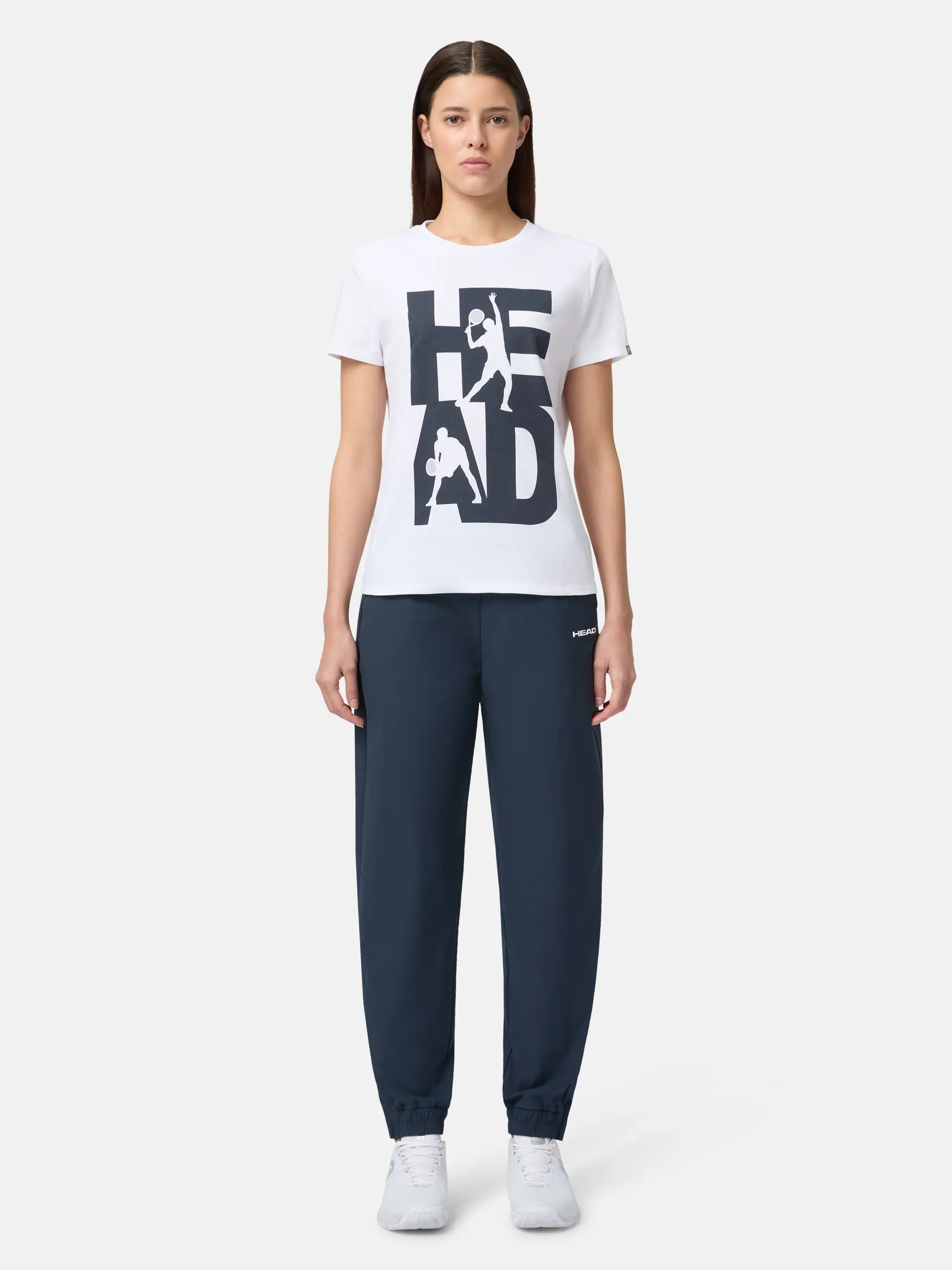 New, weergave van volledige grootte van vooraanzicht van Product detail - BREAKER Pants Women navy