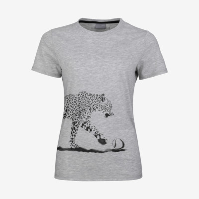 Product detail - LEOPARD T-Shirt Women grey melange