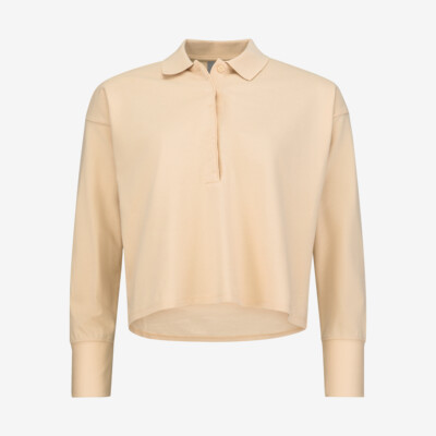 Product detail - ATL Boxy Polo LS Women beige