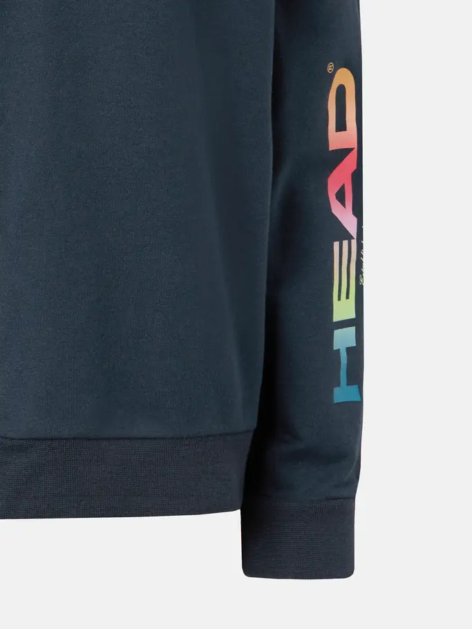 Sale, visualizzare l'immagine full size della vista frontale di Product detail - RALLY Hoodie FZ Women navy