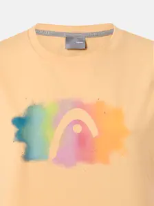 Display front view 2 of Product detail - LARA T-Shirt Women apricot