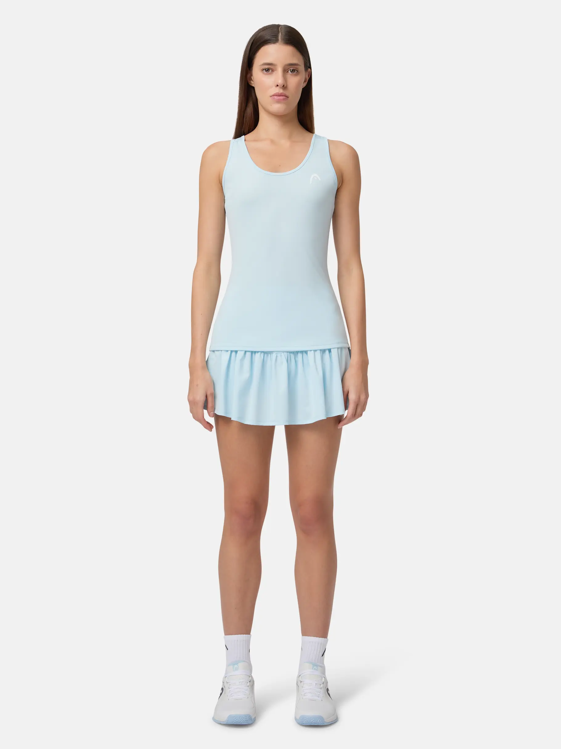 , view full size image of Front view of Product detail - SPIRIT II Tank Top Women light blue