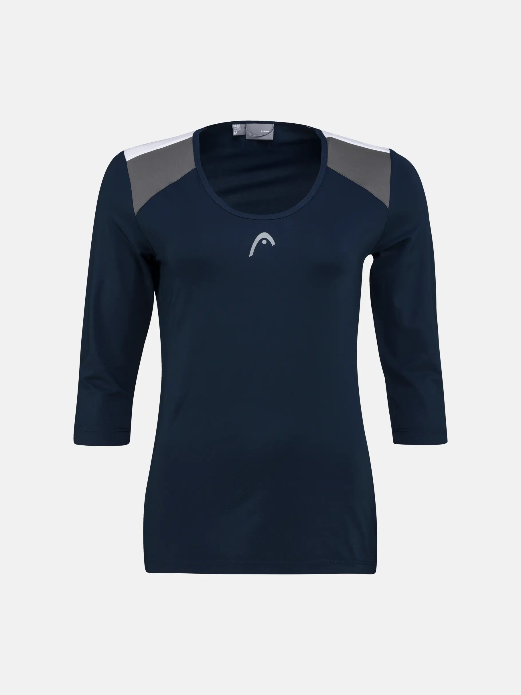 Sale, weergave van volledige grootte van vooraanzicht van Product detail - CLUB 22 Tech 3/4 Shirt Women dark blue