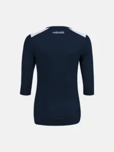 Display front view 3 of Product detail - CLUB 22 Tech 3/4 Shirt Women dark blue