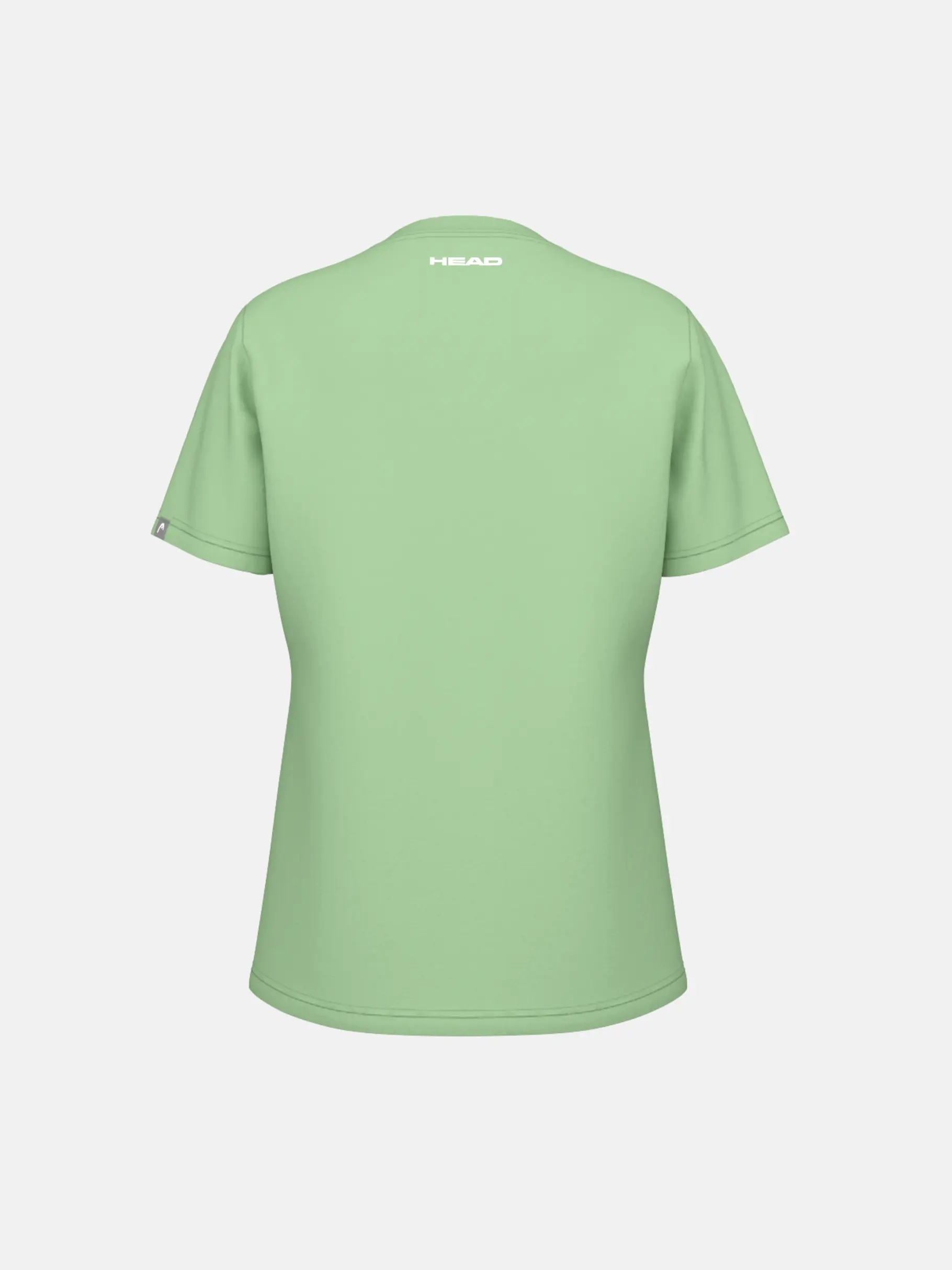 Sale, view full size image of Front view of Product detail - RAINBOW T-Shirt Women celery green