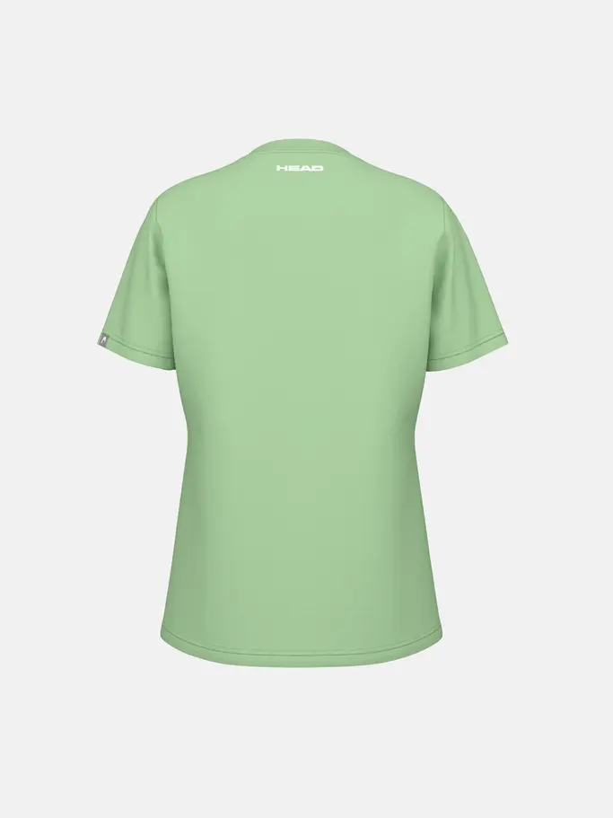Sale, view full size image of Front view of Product detail - RAINBOW T-Shirt Women celery green
