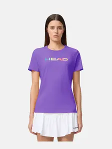 Display front view 3 of Product detail - RAINBOW T-Shirt Women purple