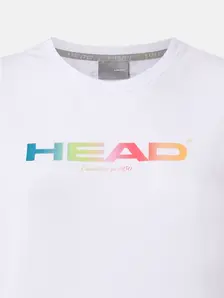 Display front view 6 of Product detail - RAINBOW T-Shirt Women white