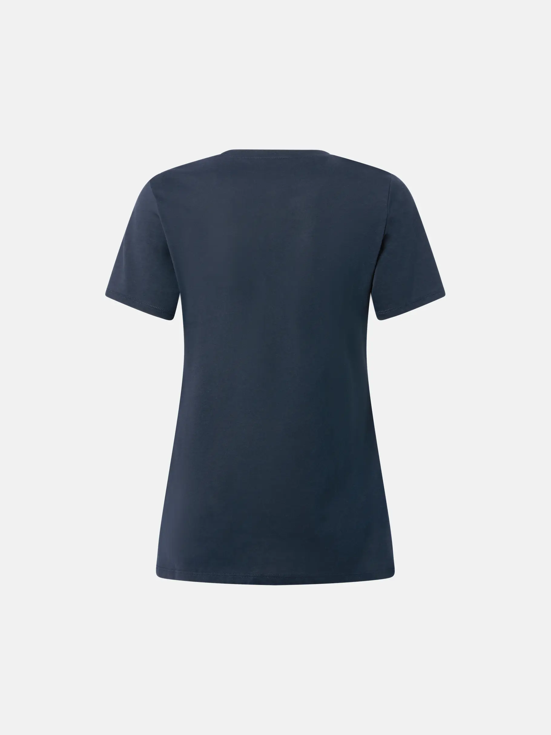 , view full size image of Front view of Product detail - CLUB BASIC T-Shirt Women navy