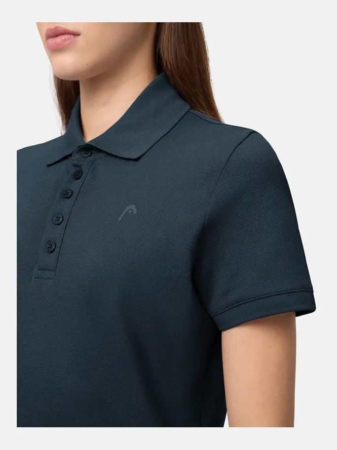 Sale, view full size image of Front view of Product detail - CLASSIC Polo Women navy