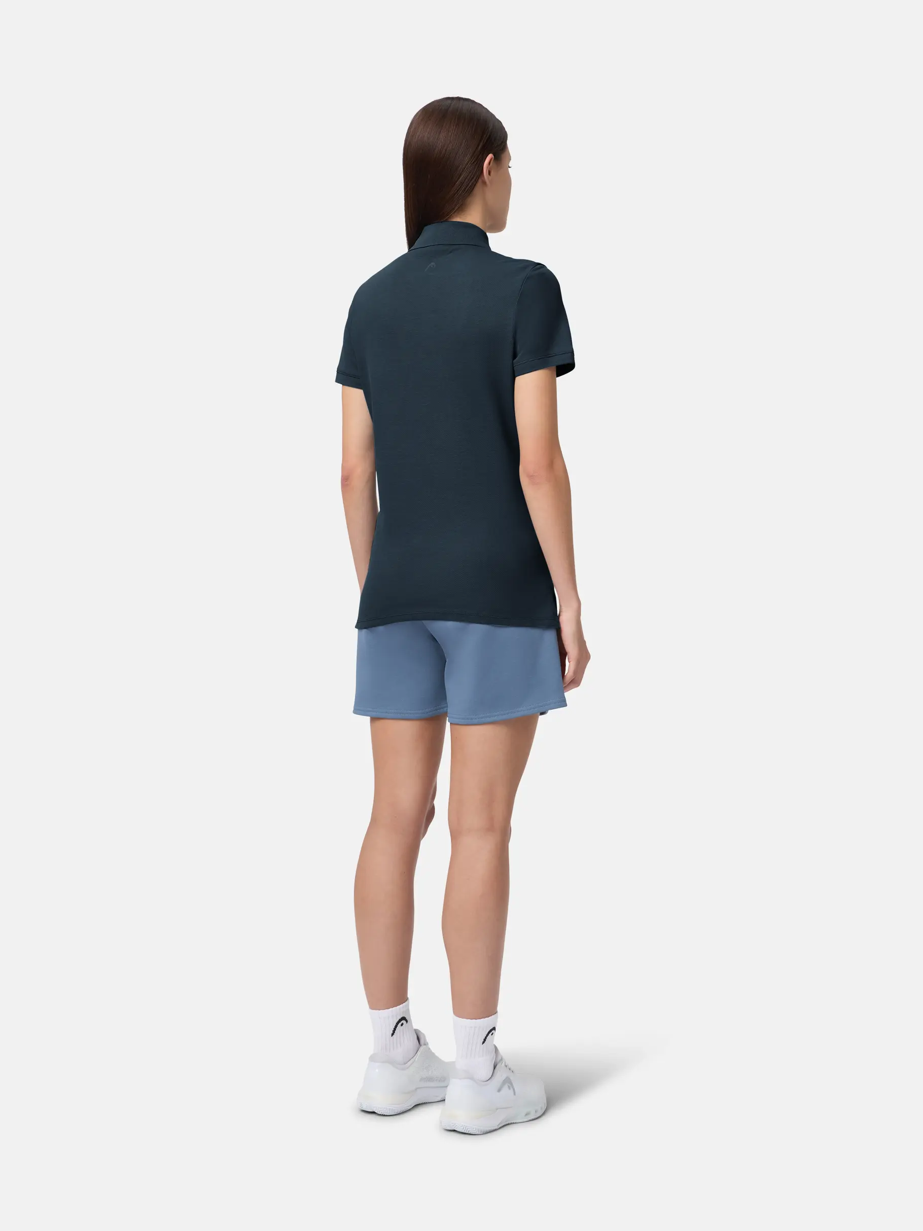 , view full size image of Front view of Product detail - CLASSIC Polo Women navy