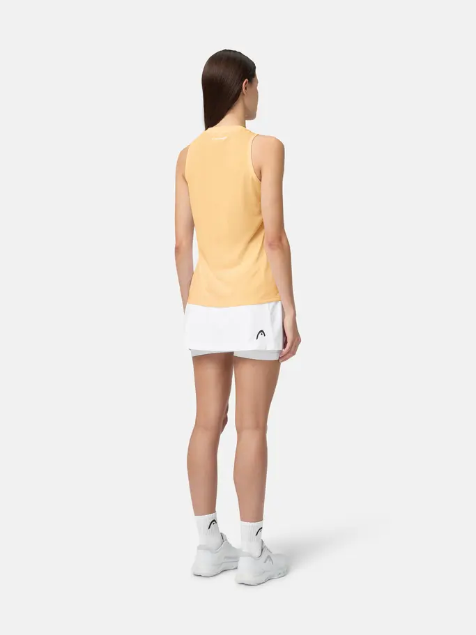 , view full size image of Front view of Product detail - PRO Tank Top Women apricot