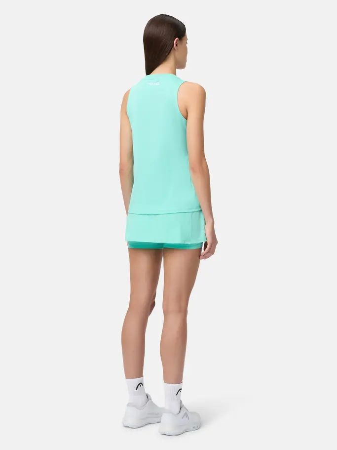 Sale, Ansicht Großes Bild der Vorderseite Product detail - PRO Tank Top Women turquoise