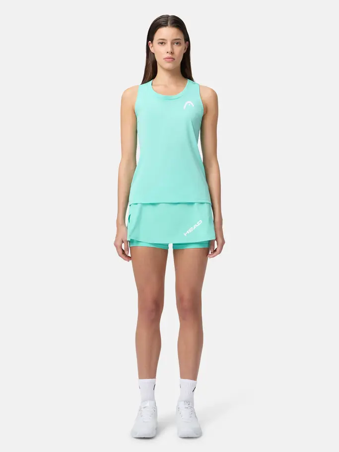 Sale, Ansicht Großes Bild der Vorderseite Product detail - PRO Tank Top Women turquoise