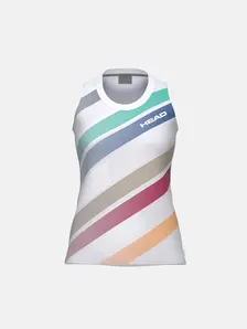 white/print perf women