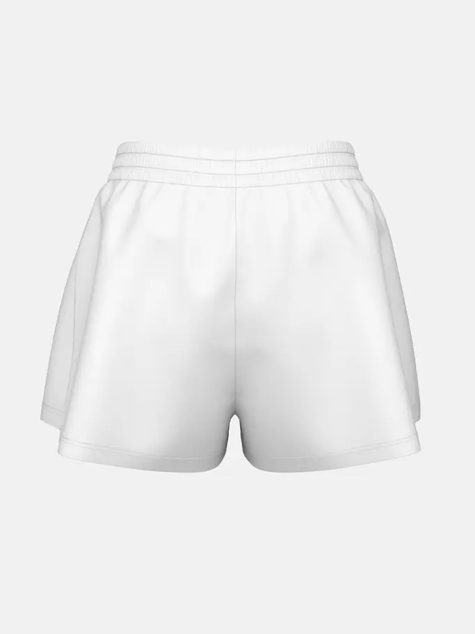 Sale, view full size image of Front view of Product detail - Petite PLAY Shorts Women white
