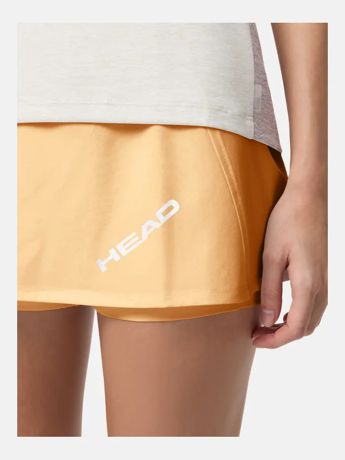 , view full size image of Front view of Product detail - PRO Skort Women apricot