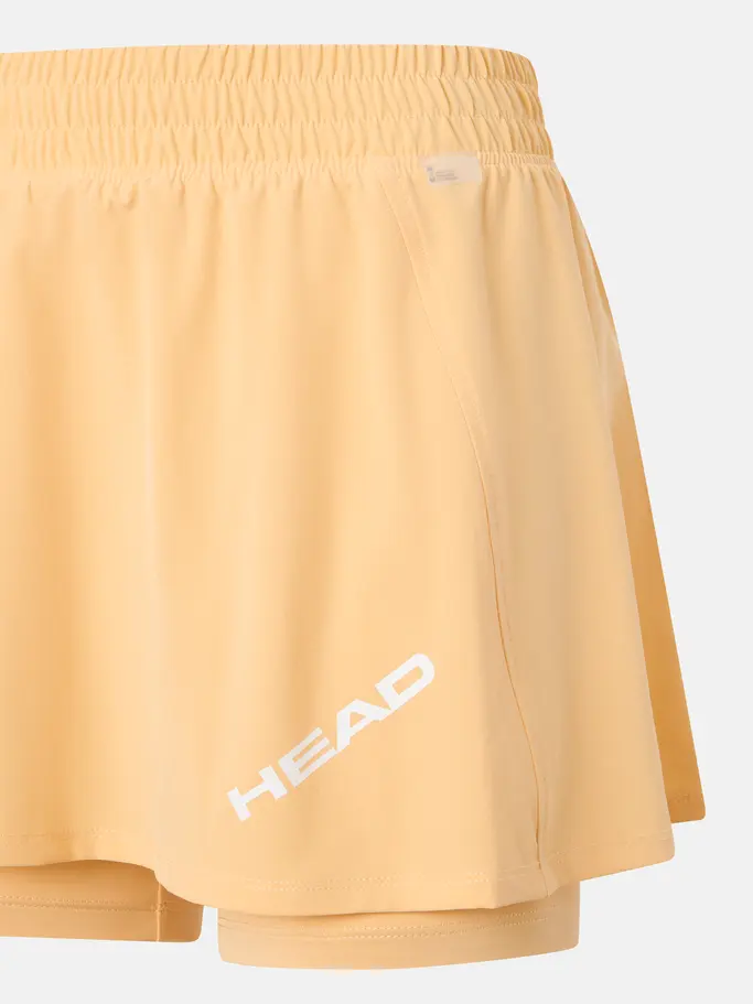 , view full size image of Front view of Product detail - PRO Skort Women apricot