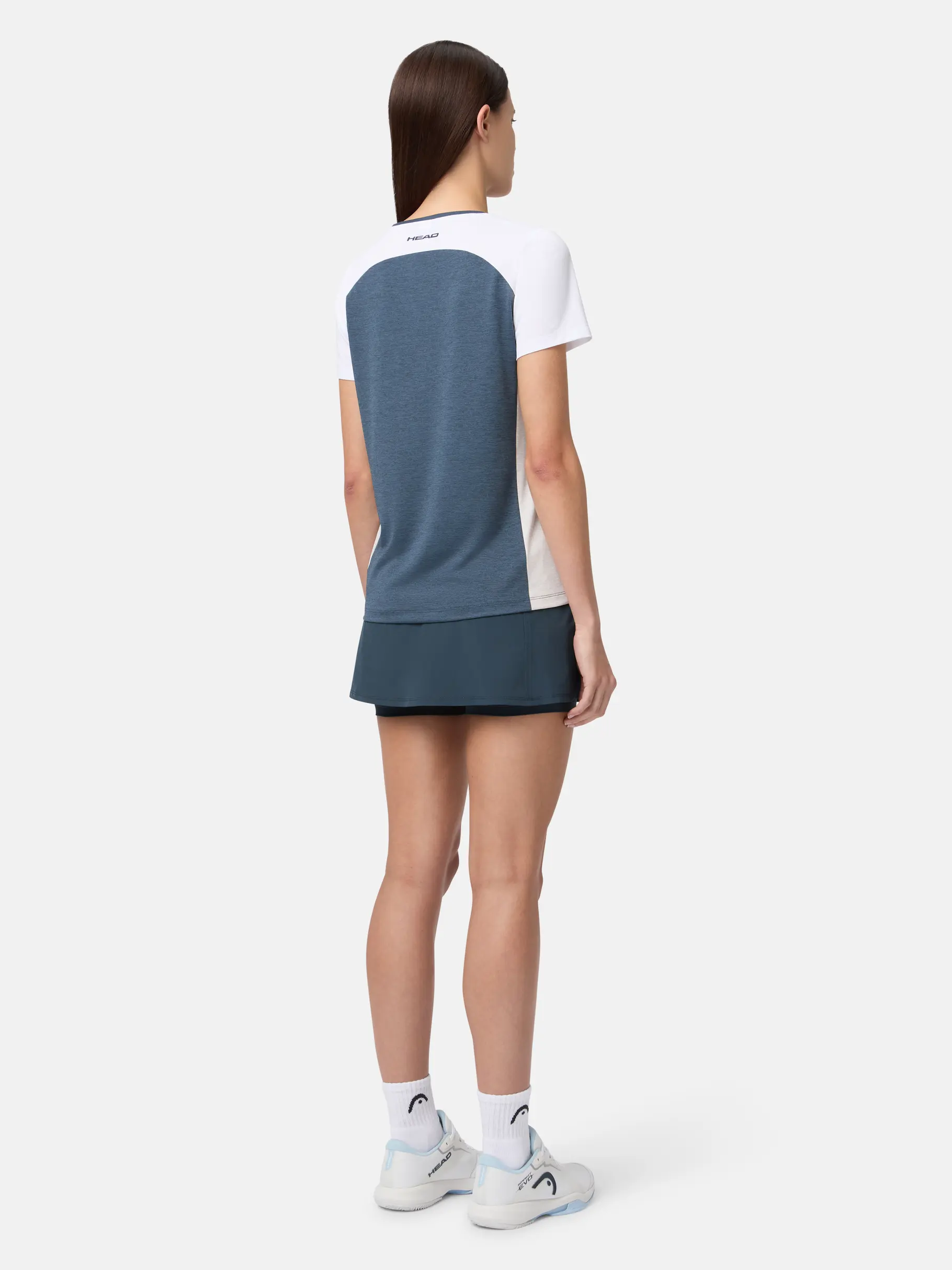 , view full size image of Front view of Product detail - PRO Skort Women navy