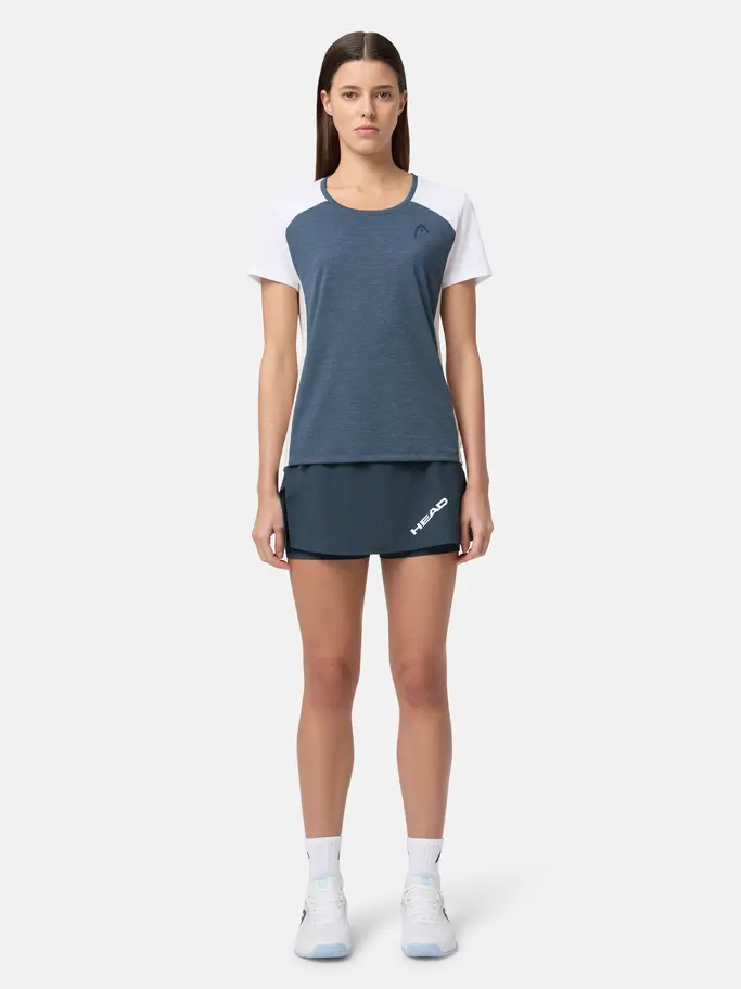 Sale, view full size image of Front view of Product detail - PRO Skort Women navy