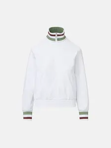 Display front view 2 of Product detail - Volley Track Jacket | Veronica Beard x HEAD Sportswear  white