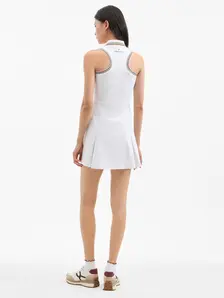 Display front view 5 of Product detail - Ace Pleated Tennis Dress | Veronica Beard x HEAD Sportswear  white