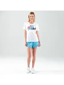 Display front view 4 of Product detail - WE ARE PADEL II T-Shirt Women white/navy
