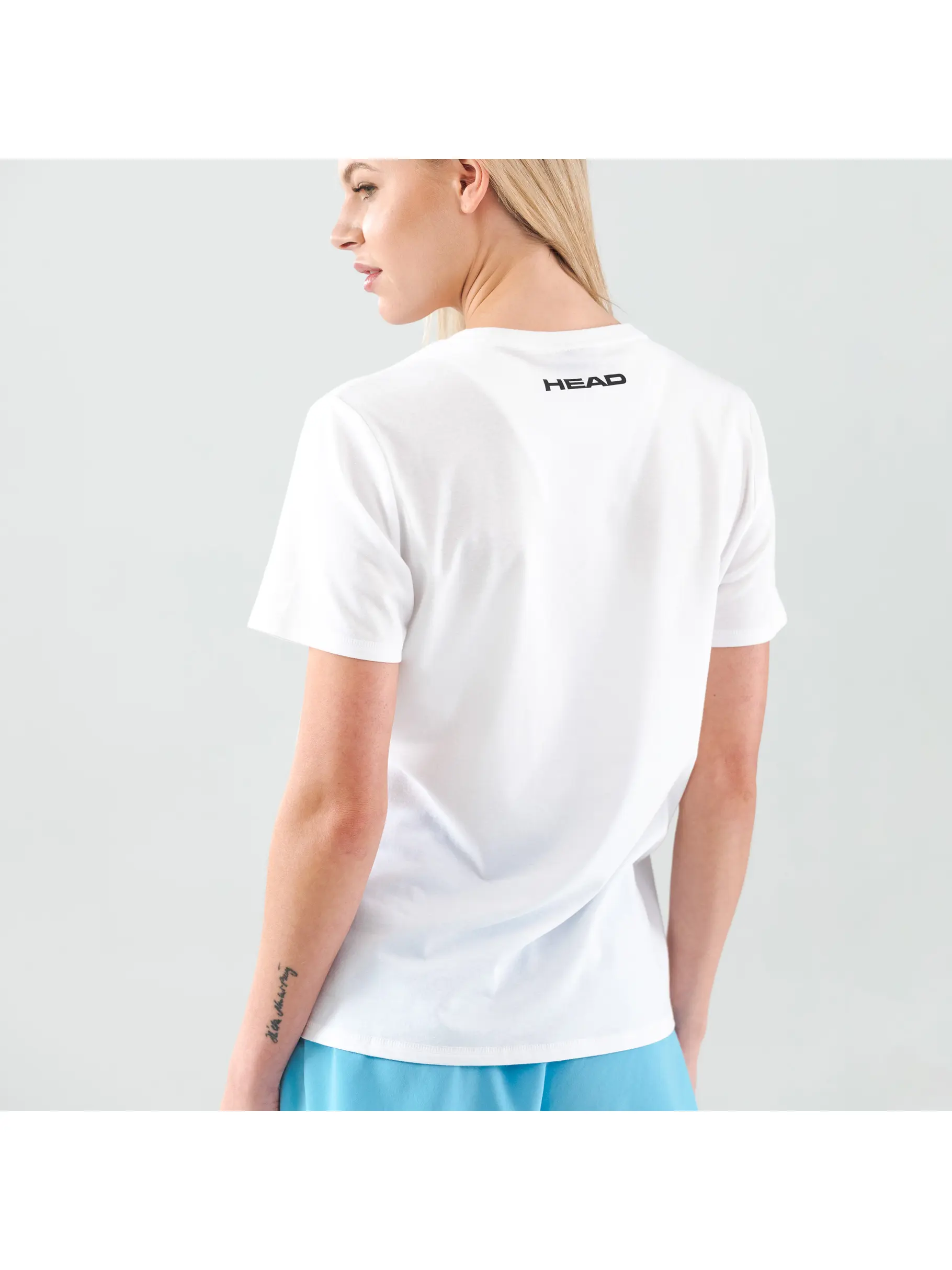 Sale,Best Seller, view full size image of Front view of Product detail - WE ARE PADEL II T-Shirt Women white/navy