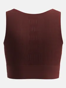 Display front view 2 of Product detail - Sculpt Sports Bra | Veronica Beard x HEAD Sportswear  terracotta