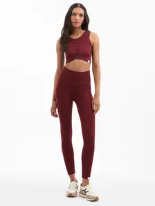 Display front view 5 of Product detail - Sculpt Sports Bra | Veronica Beard x HEAD Sportswear  terracotta