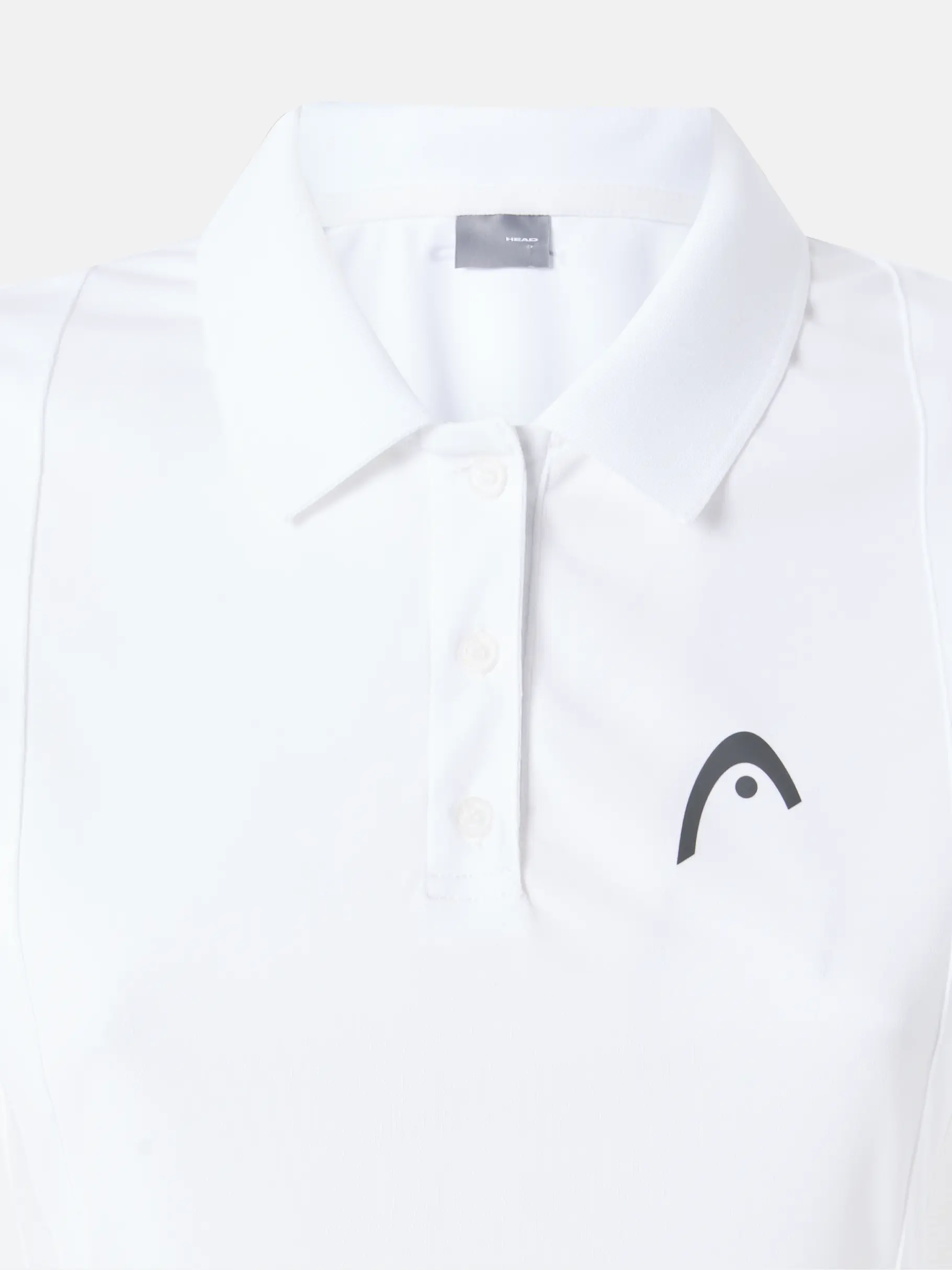 , view full size image of Front view of Product detail - CLUB 25 TECH Polo Shirt Women white