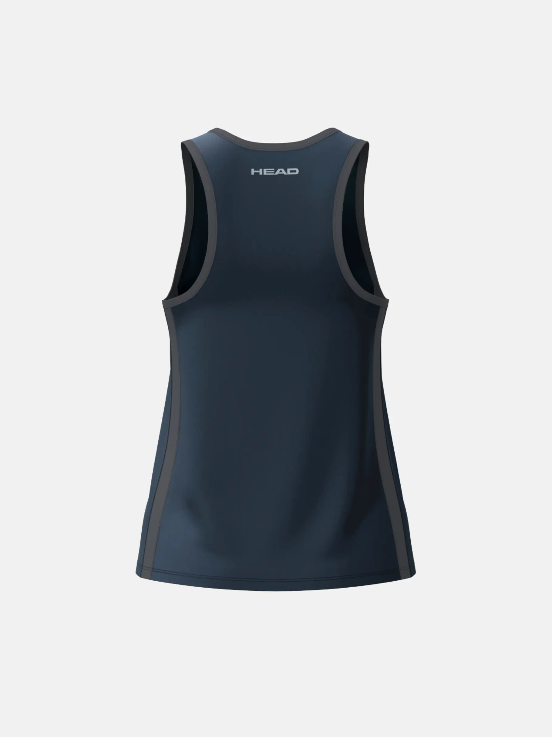 , view full size image of Front view of Product detail - CLUB 25 TECH Tank Top Women navy