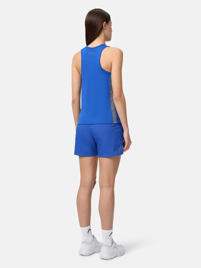 , view full size image of Front view of Product detail - CLUB 25 TECH Tank Top Women royal