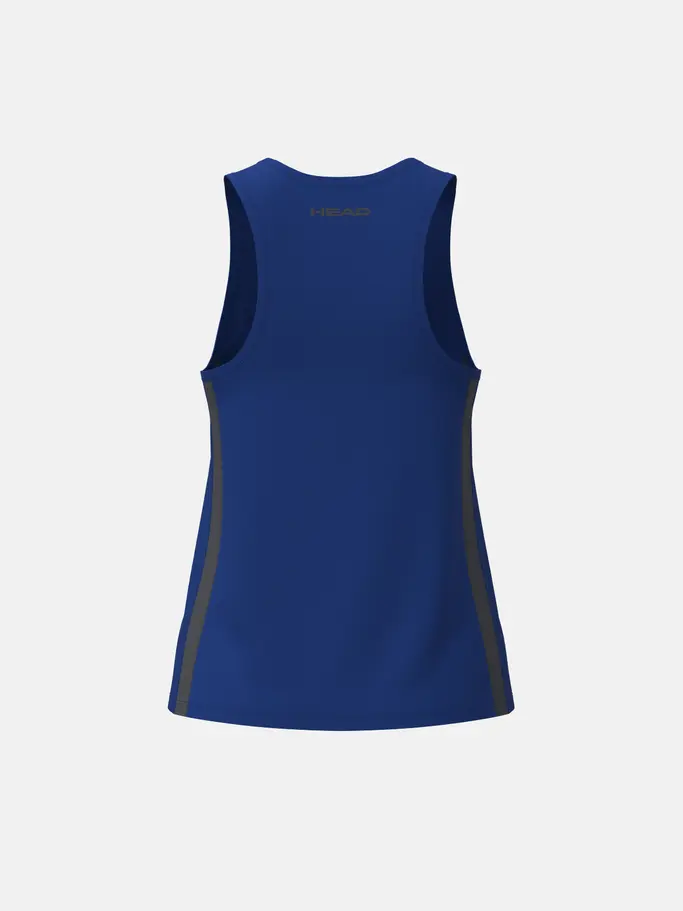 , view full size image of Front view of Product detail - CLUB 25 TECH Tank Top Women royal